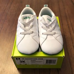 New Infant Adidas crib sneakers- size 3